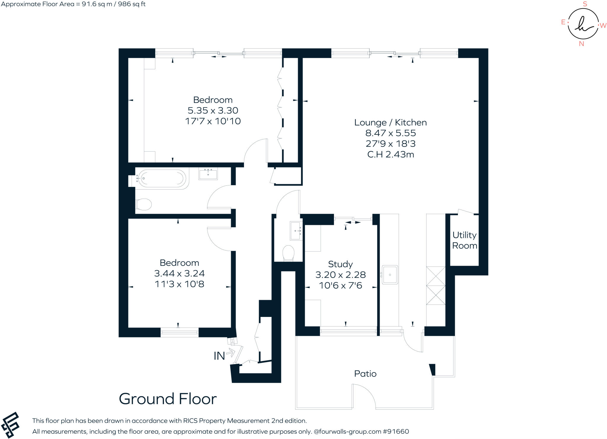 College Road Dulwich SE21 floorplan