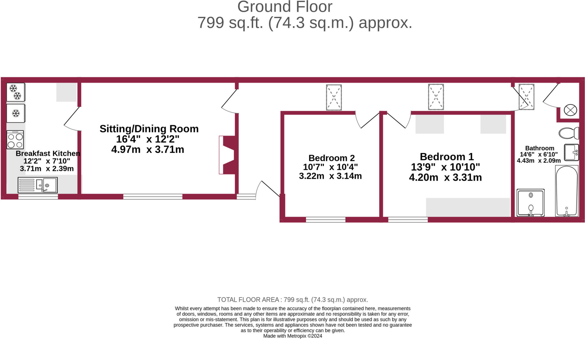 Angel Bank, Bitterley, Ludlow, Shropshire floorplan