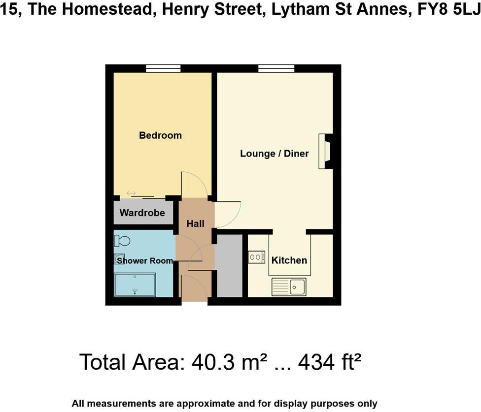 The Homesetad, Henry Street, Lytham floorplan