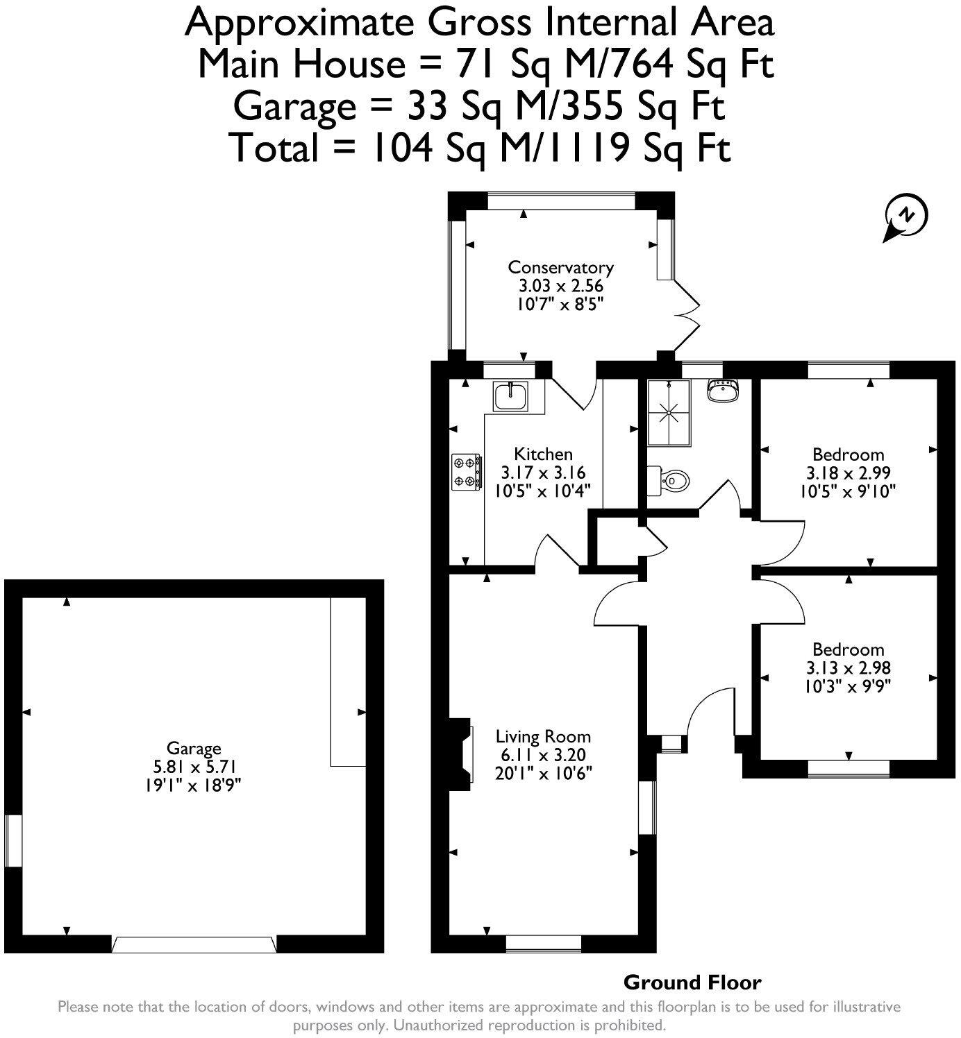 Poolway Place, Coleford floorplan