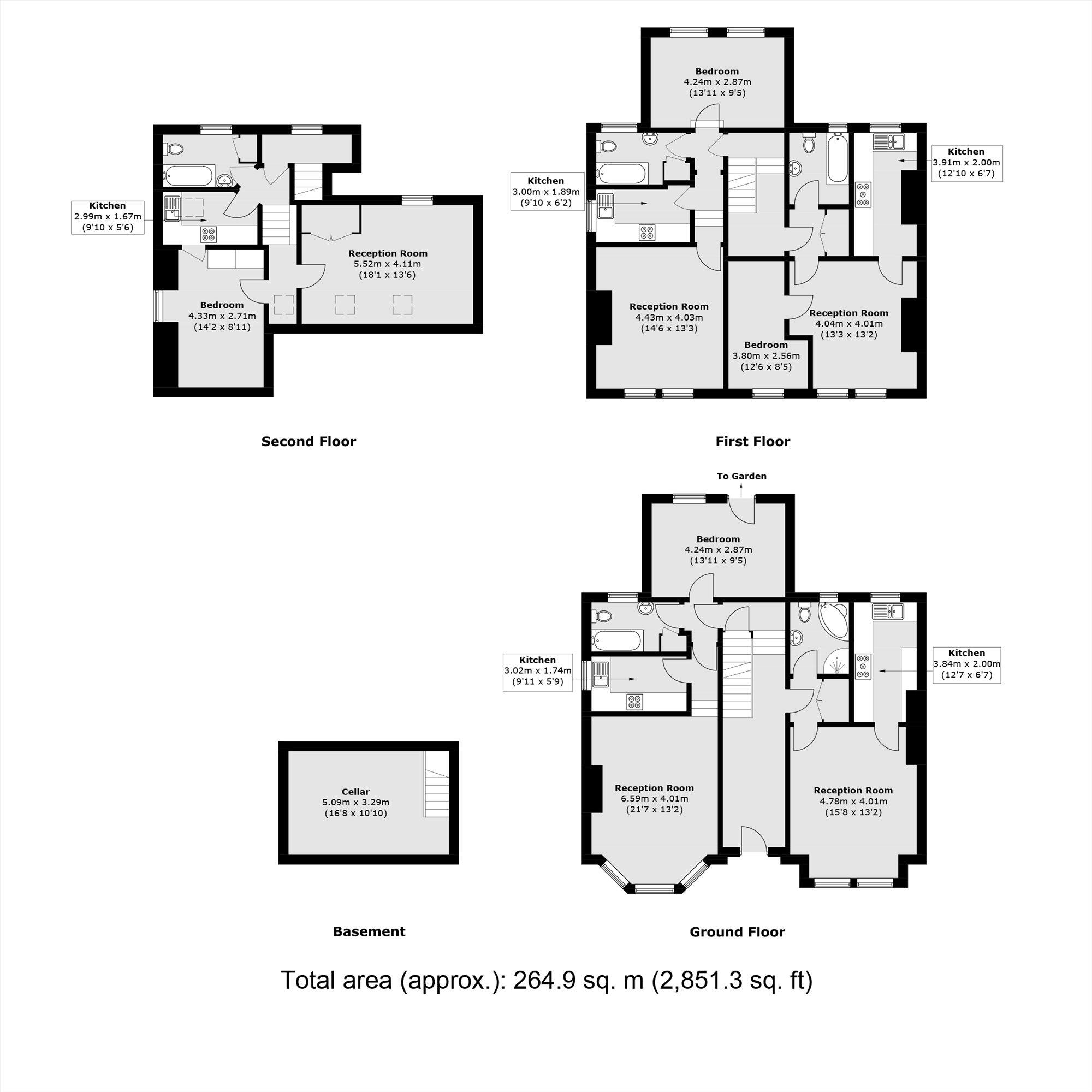Crescent Way, Brockley floorplan