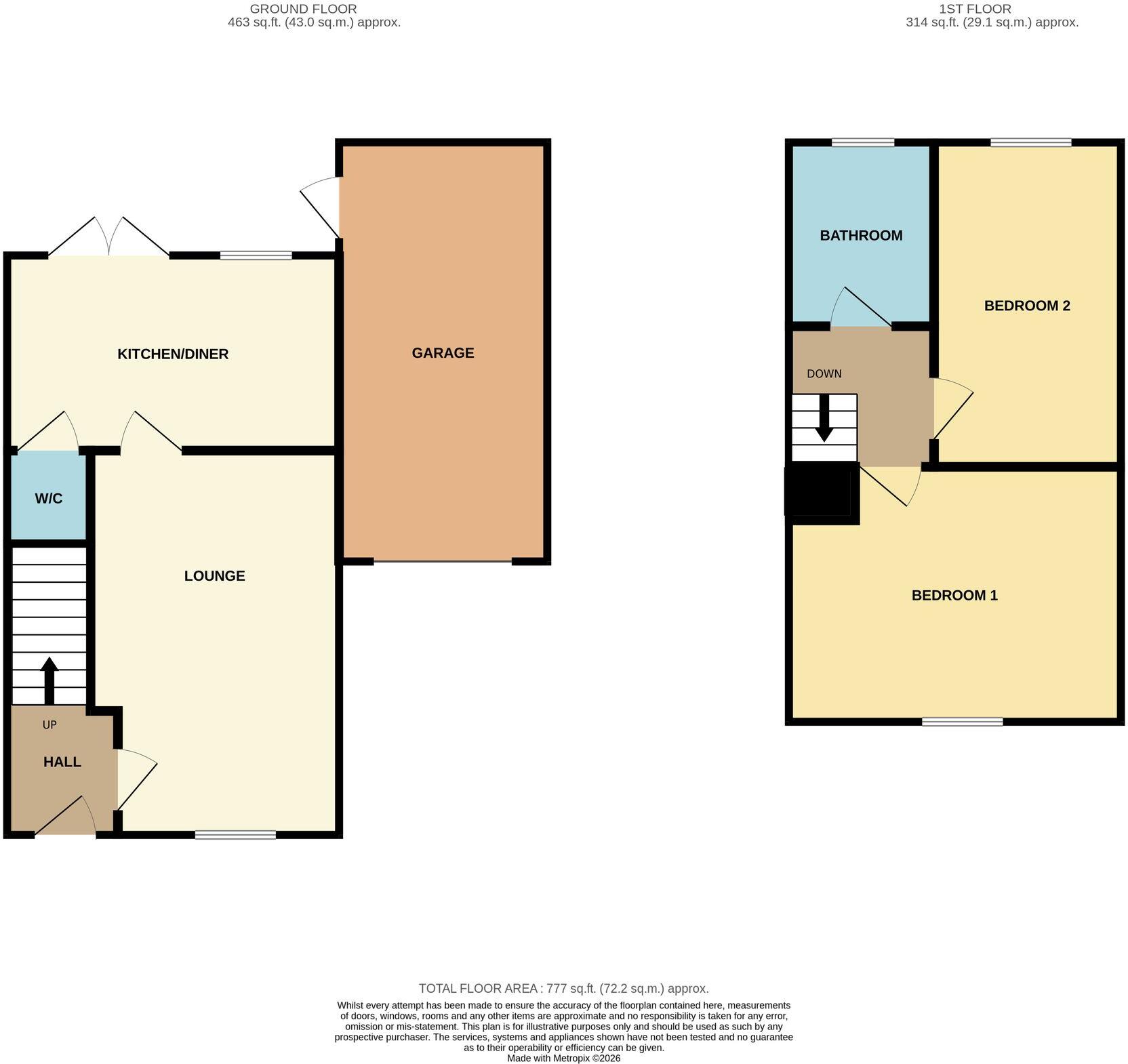 Keld House Gardens, Middlesbrough, TS3 floorplan