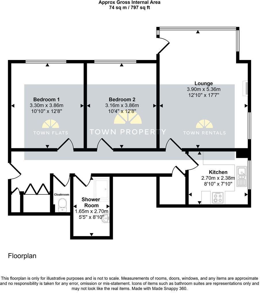 34 Upperton Road, Eastbourne floorplan