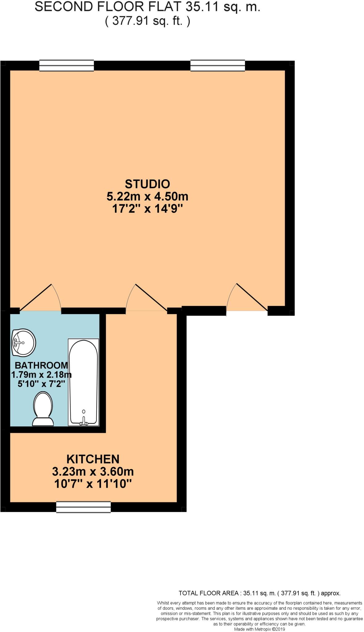 Holloway Road, N19 floorplan
