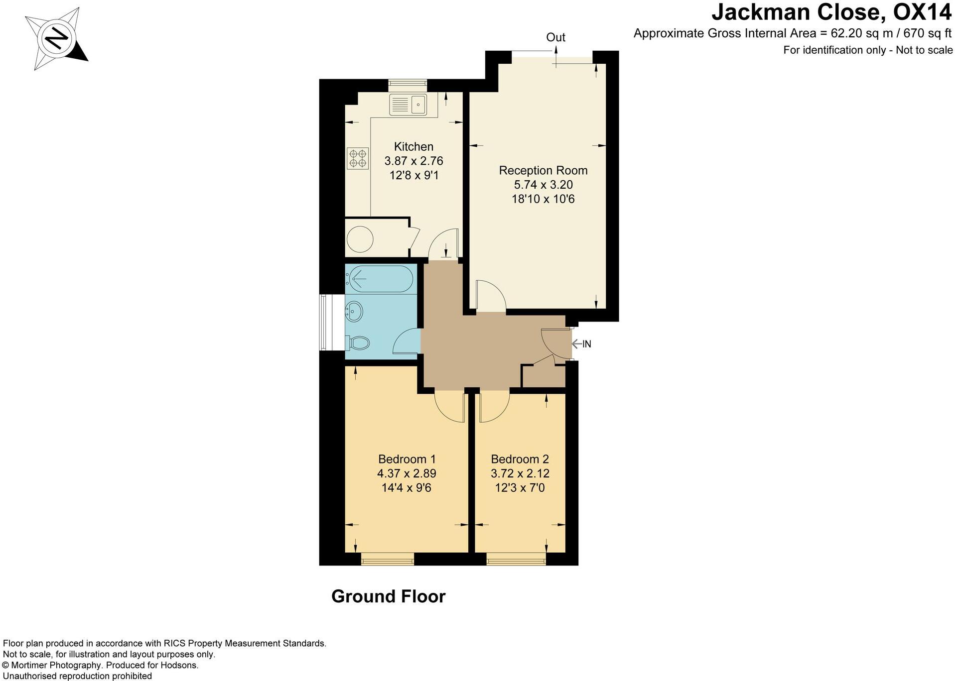 Jackman Close, Abingdon, OX14 floorplan