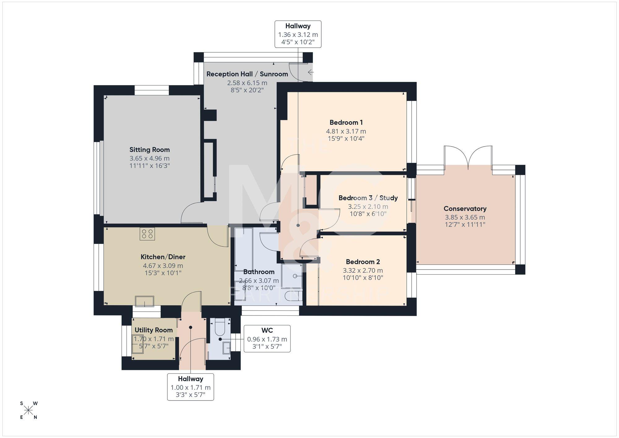 Cadogan Road, Bury St. Edmunds, IP33 floorplan