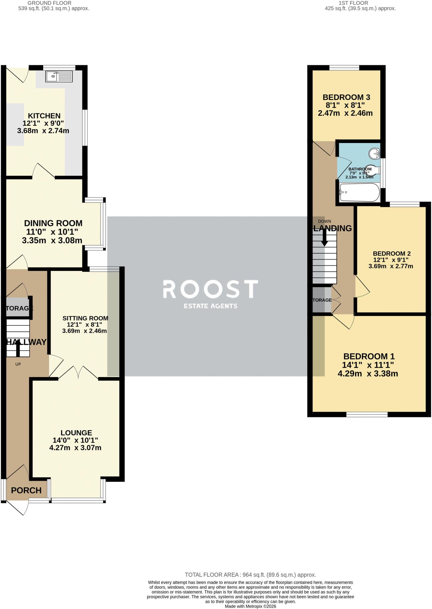 Blundell Avenue, Cleethorpes floorplan
