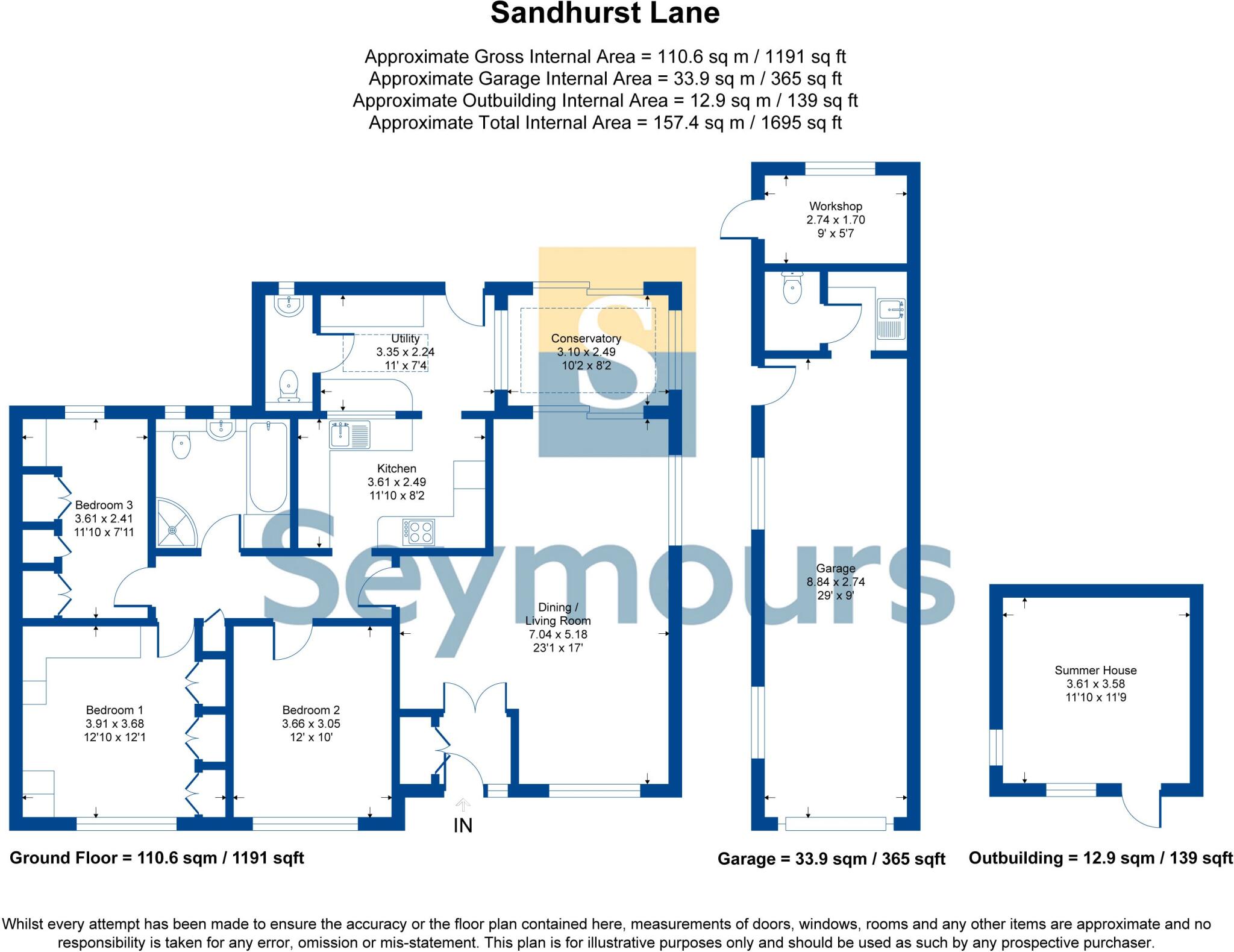 Sandhurst Lane, Blackwater, Camberley floorplan