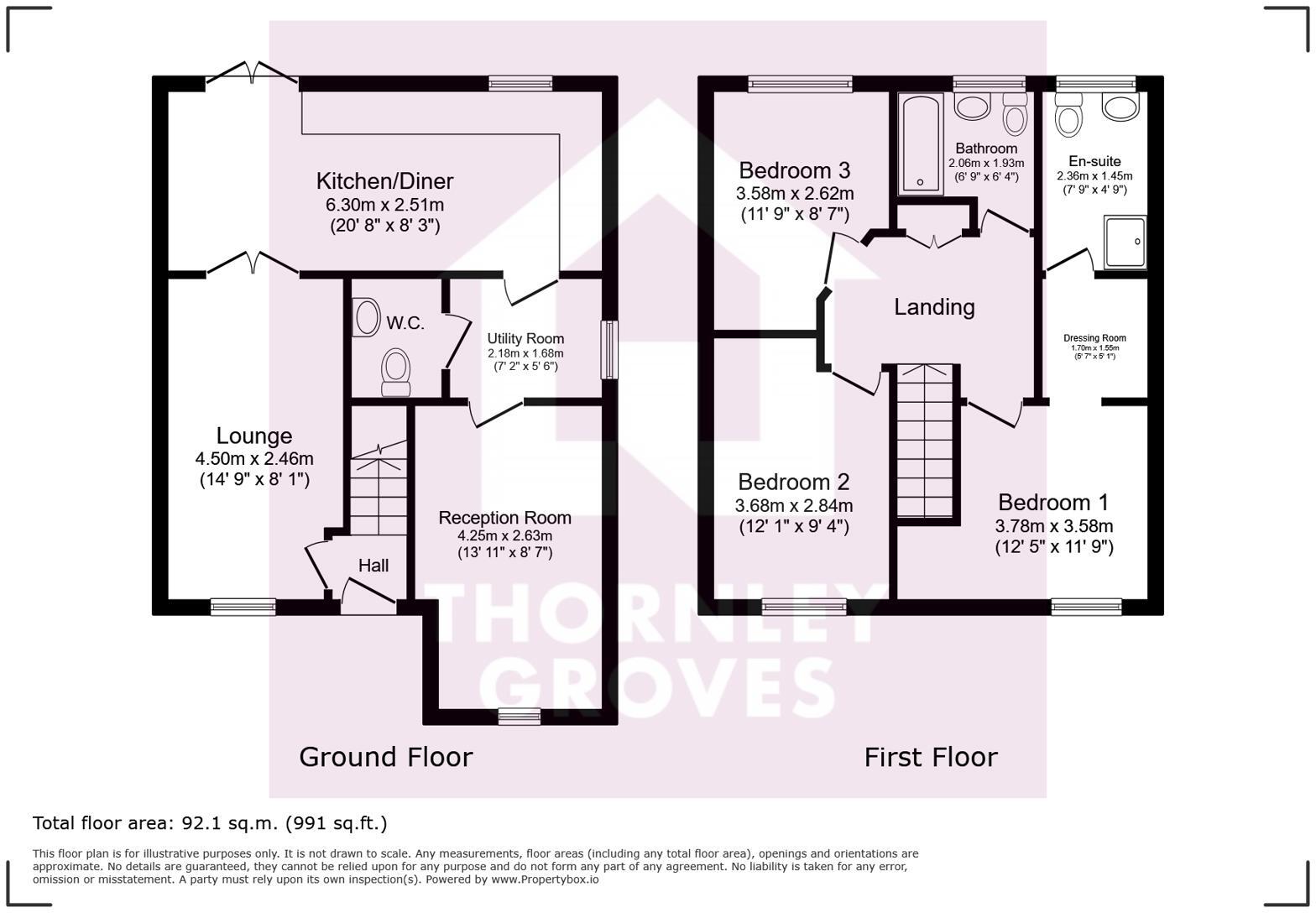 Chelmer Way, Eccles, M30 floorplan