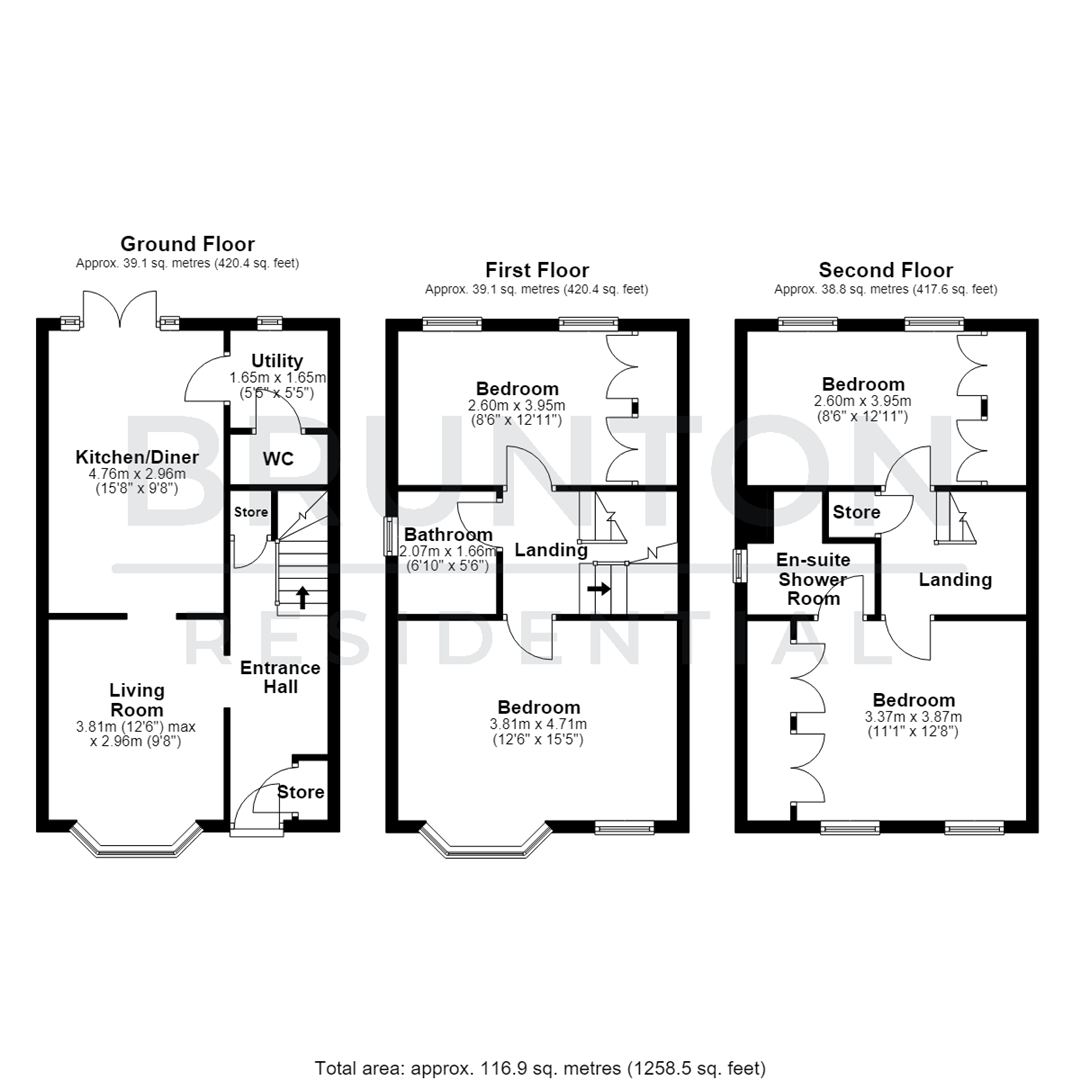 Warkworth Woods, Gosforth, NE3 floorplan