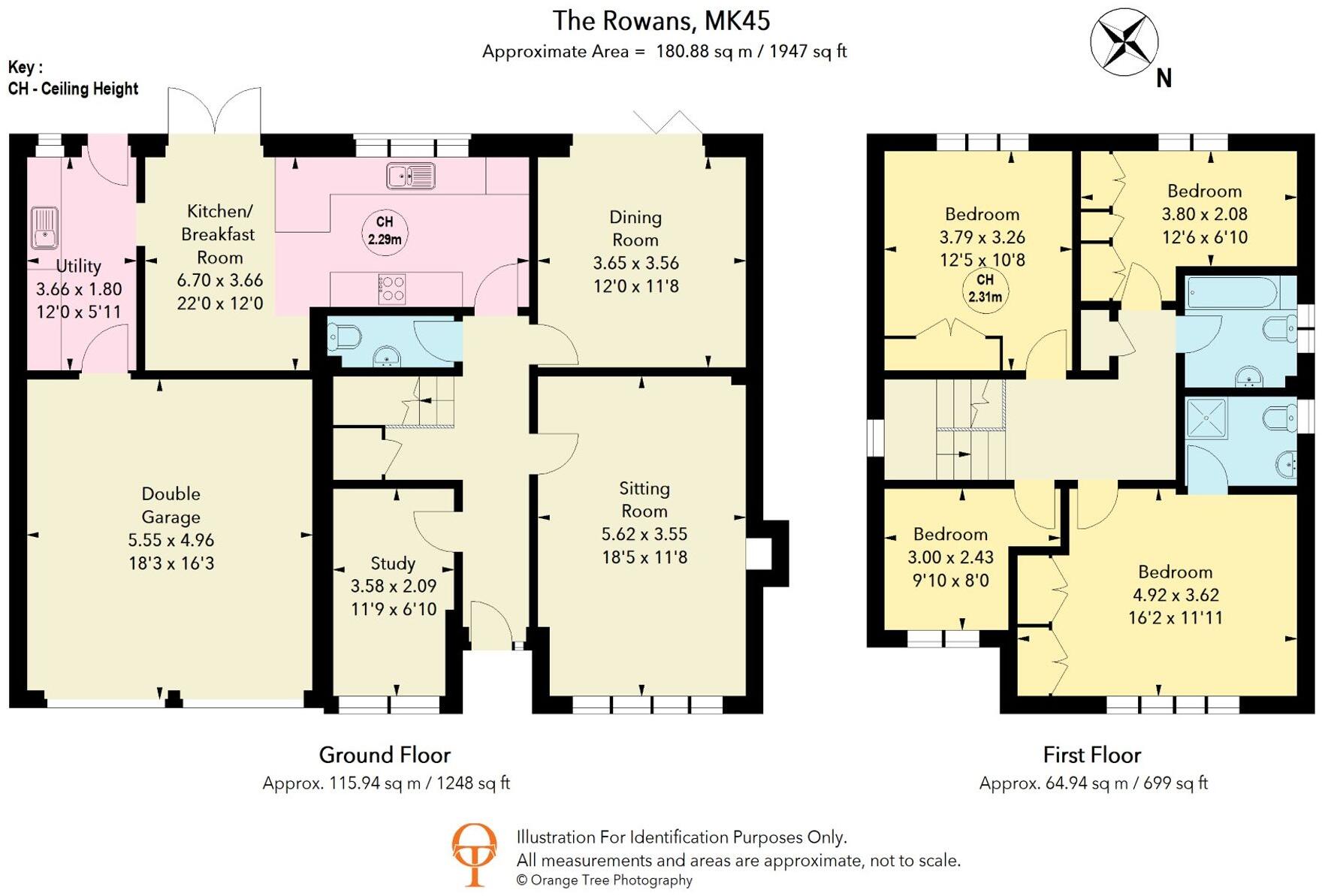 The Rowans, Silsoe, MK45 floorplan