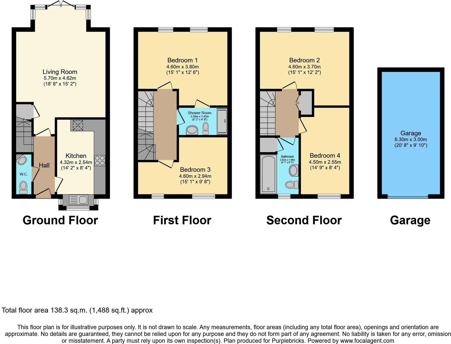 Willowherb Road, Bristol, BS16 floorplan