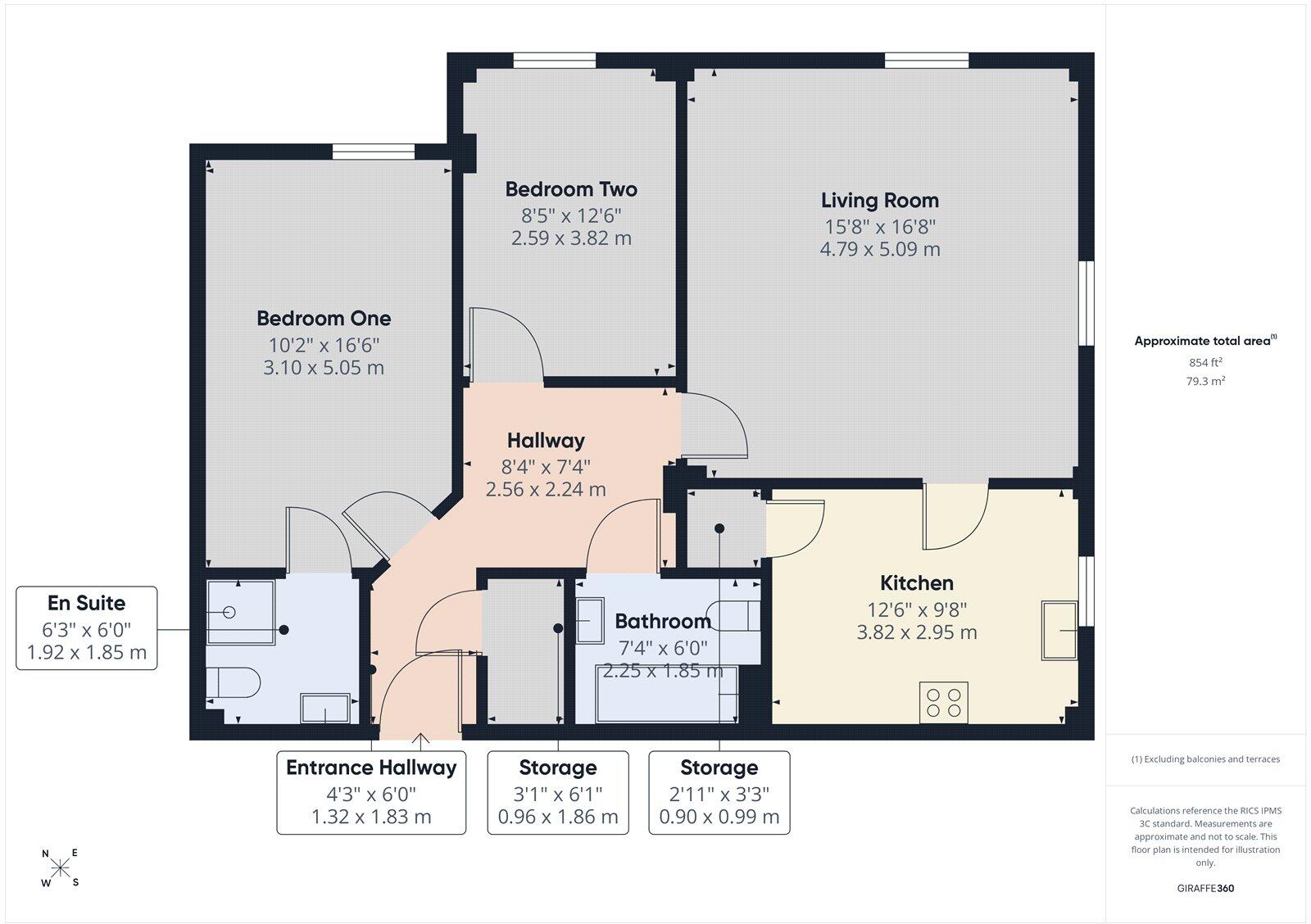 Kentmere Drive, Doncaster, South Yorkshire, DN4 floorplan
