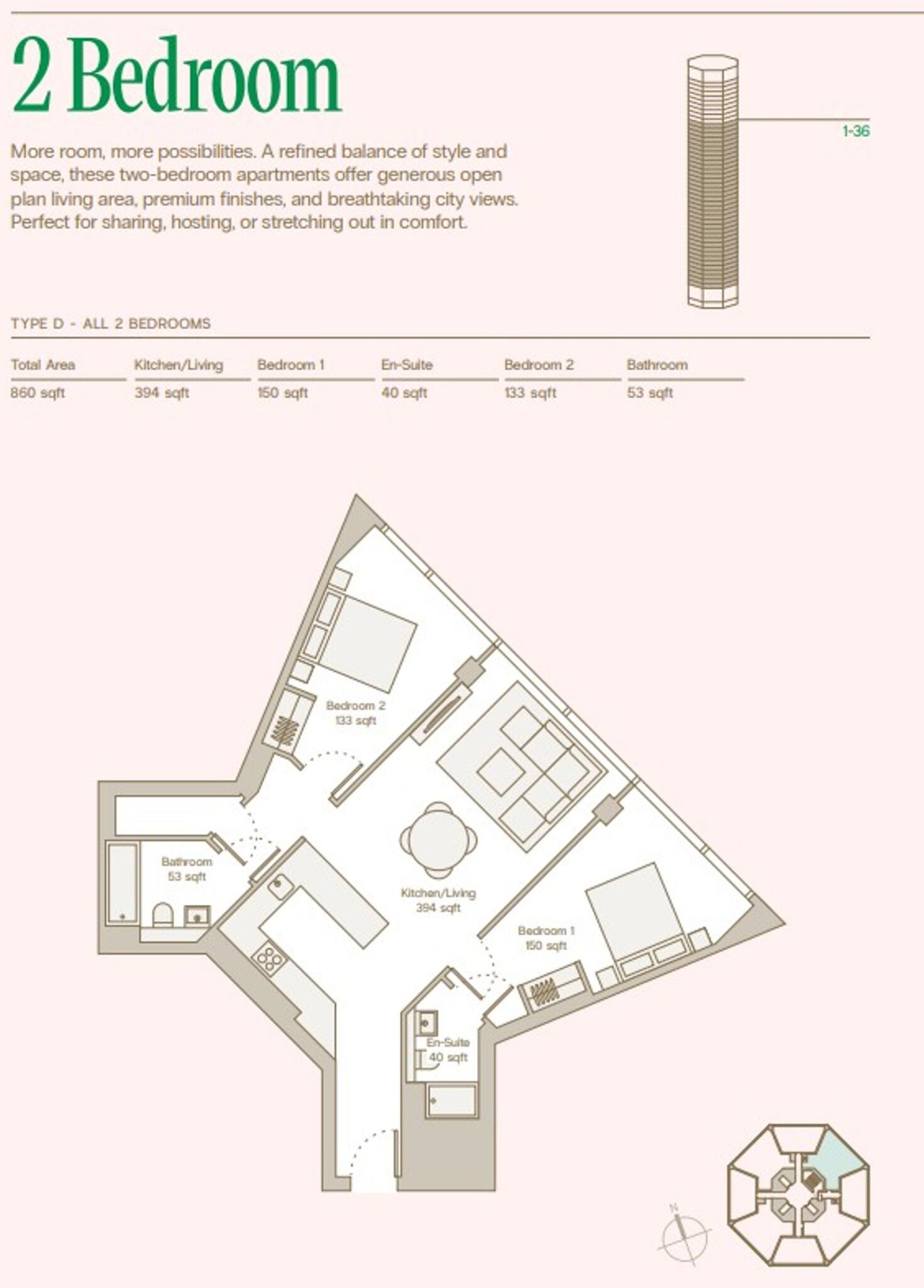 The Octagon, 4 Lyon Queensway, B3 floorplan