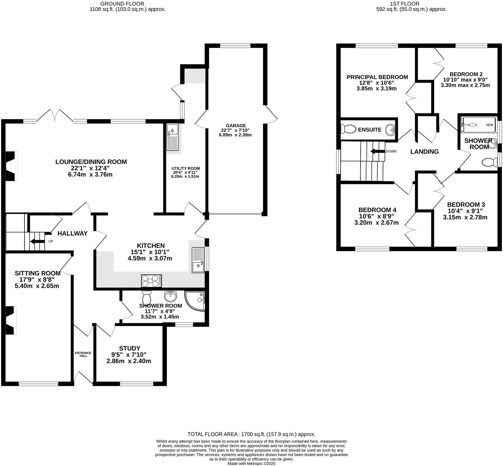 Valley Way, Knutsford, WA16 floorplan