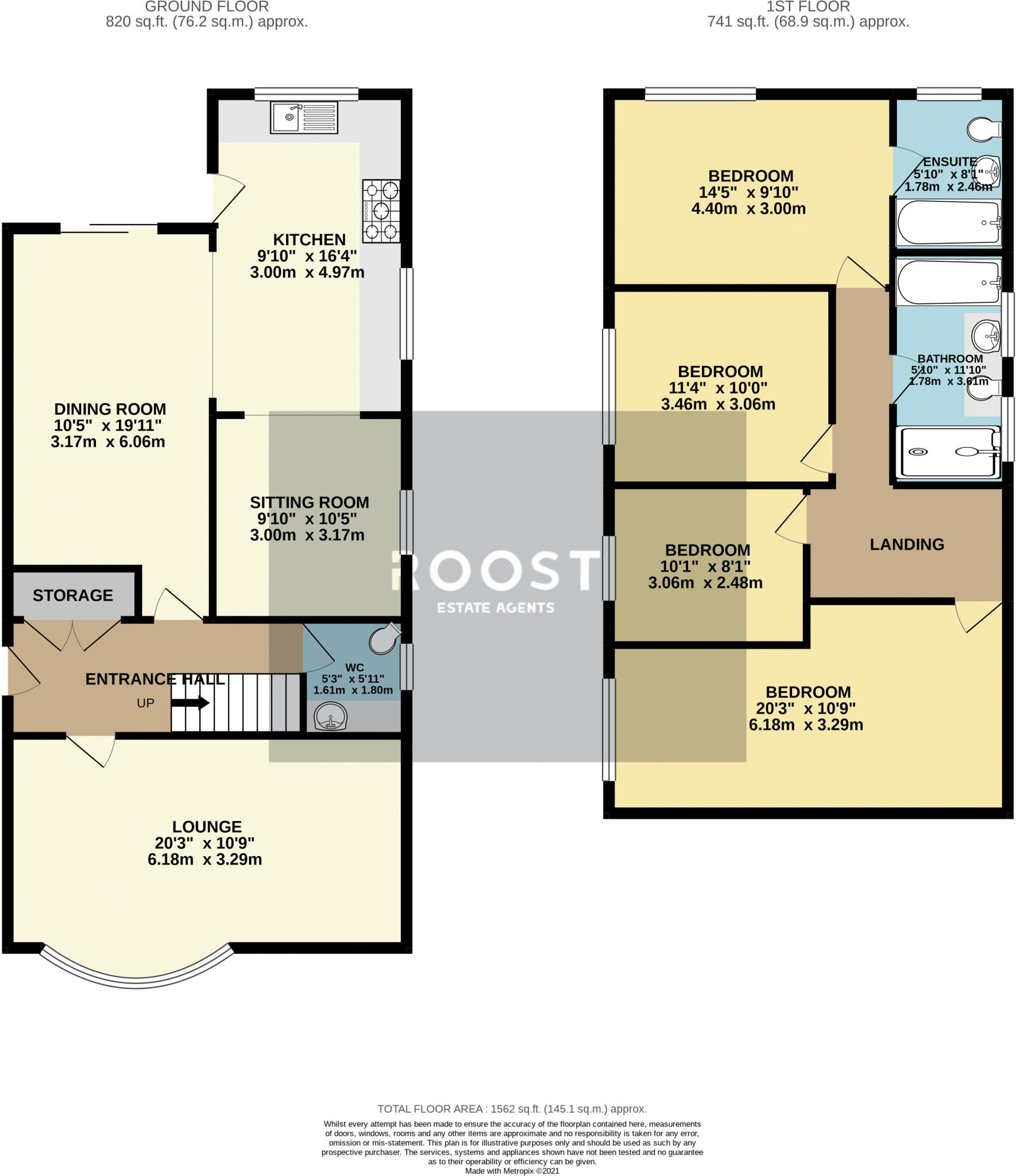 Peaks Lane, New Waltham floorplan