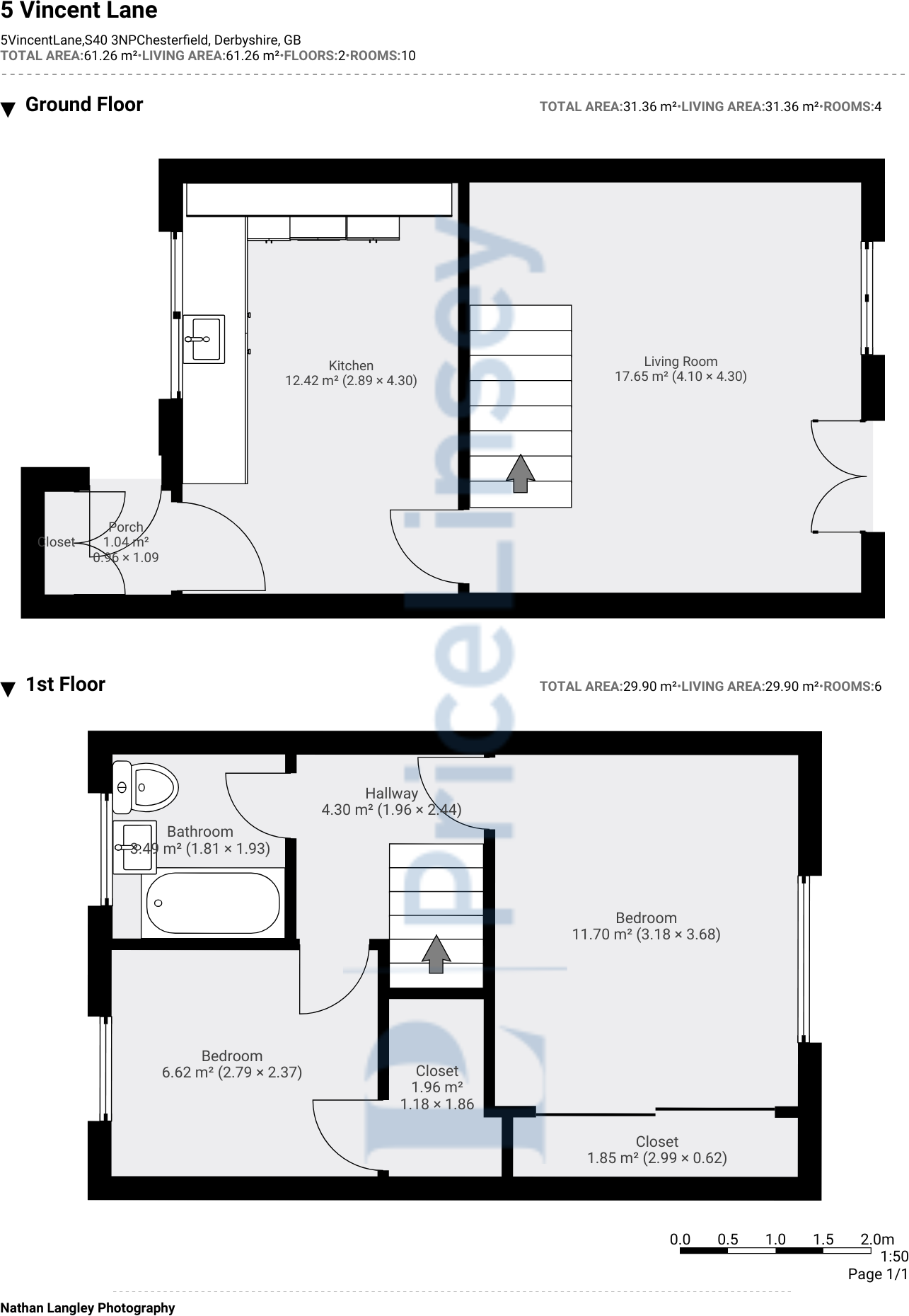 5 Vincent Lane, Chesterfield, Derbyshire S40 3RA floorplan