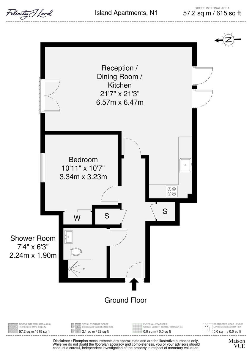 Basire Street, London floorplan