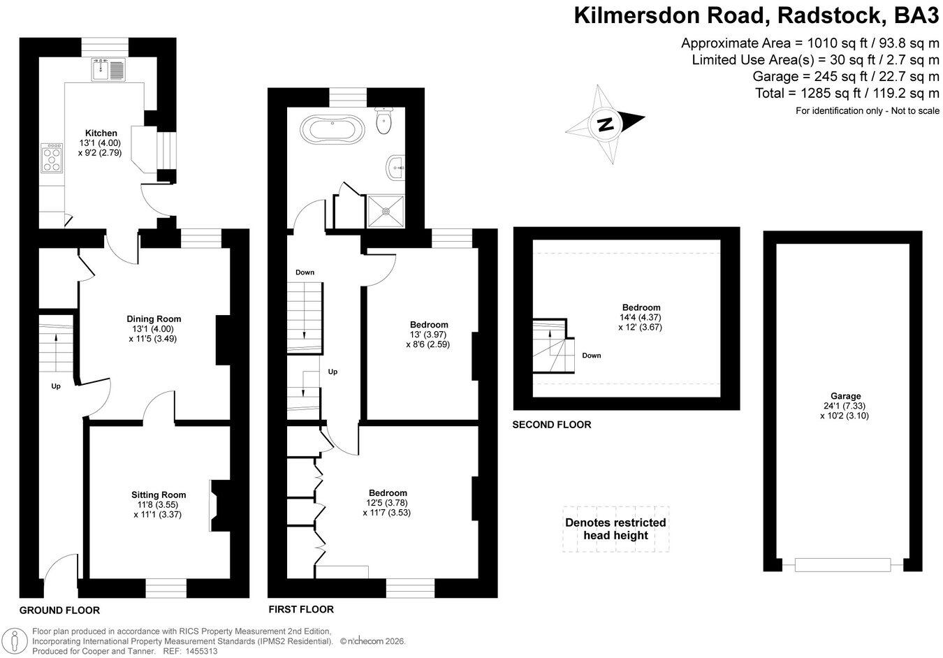 Kilmersdon Road, Radstock, BA3 floorplan