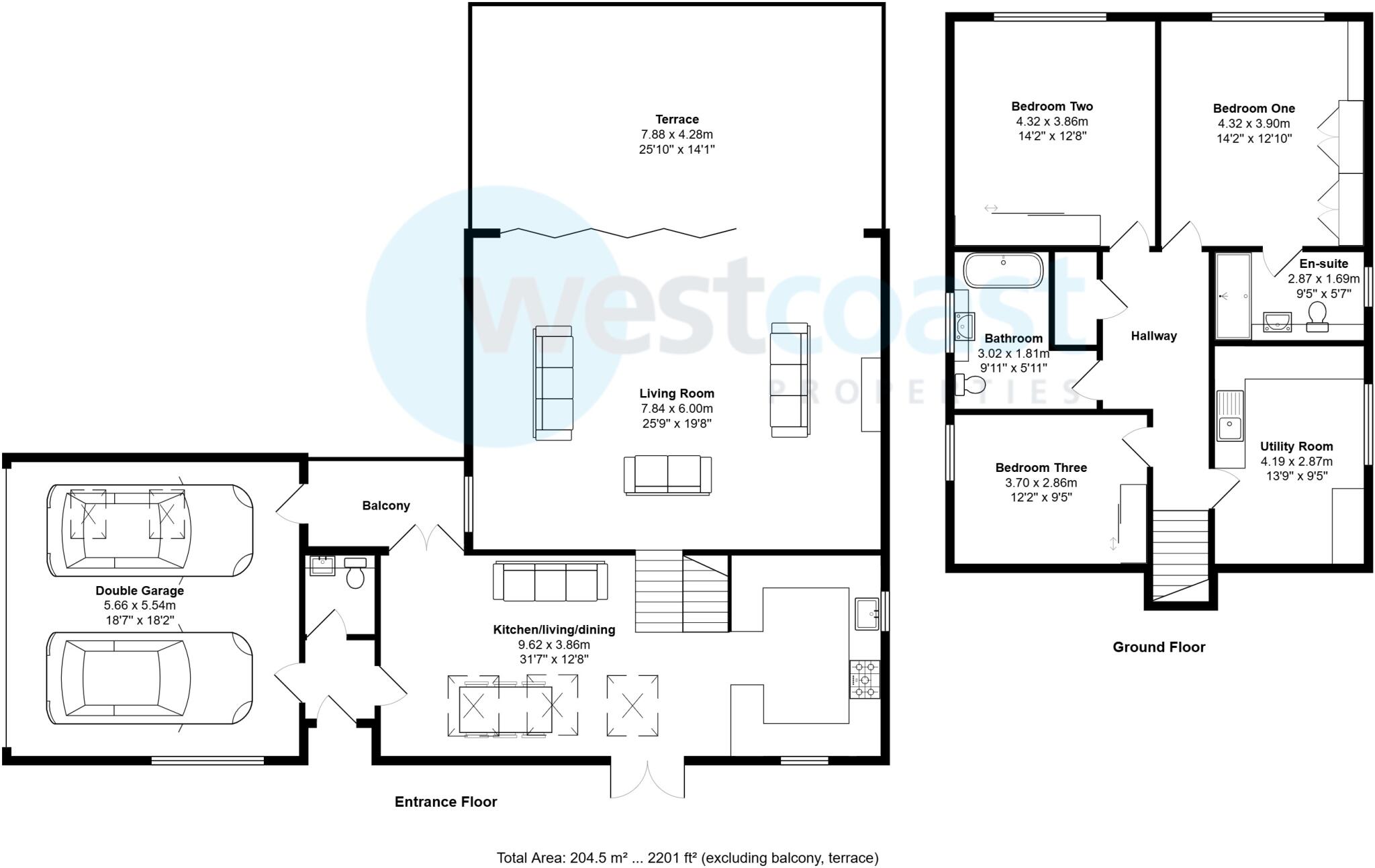 Beach Hill, Portishead, Bristol, Somerset, BS20 floorplan