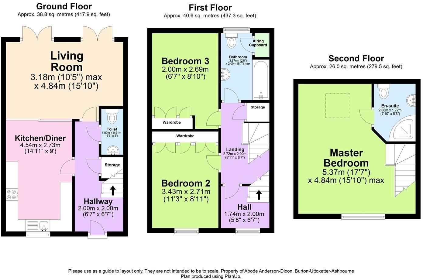 Shaftesbury Crescent, Derby DE23 8NA floorplan