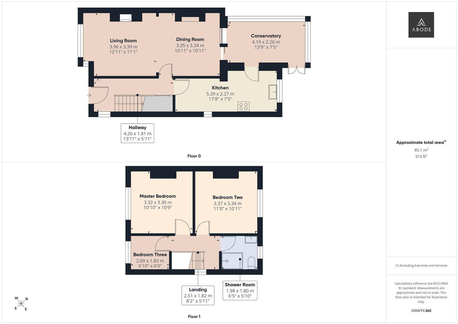 Mill Hill Lane, Burton-On-Trent floorplan