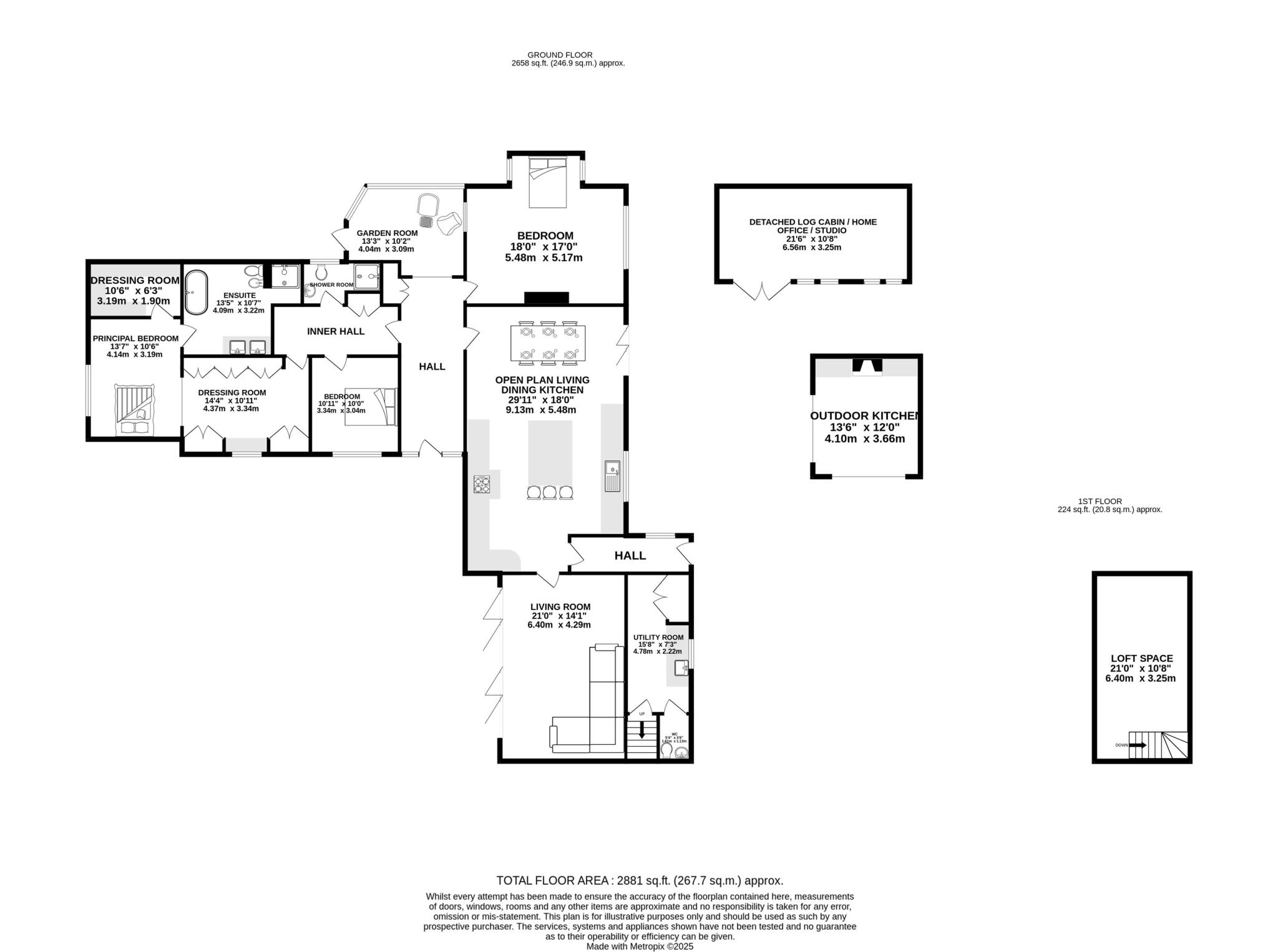 Sproston Green, Sproston floorplan