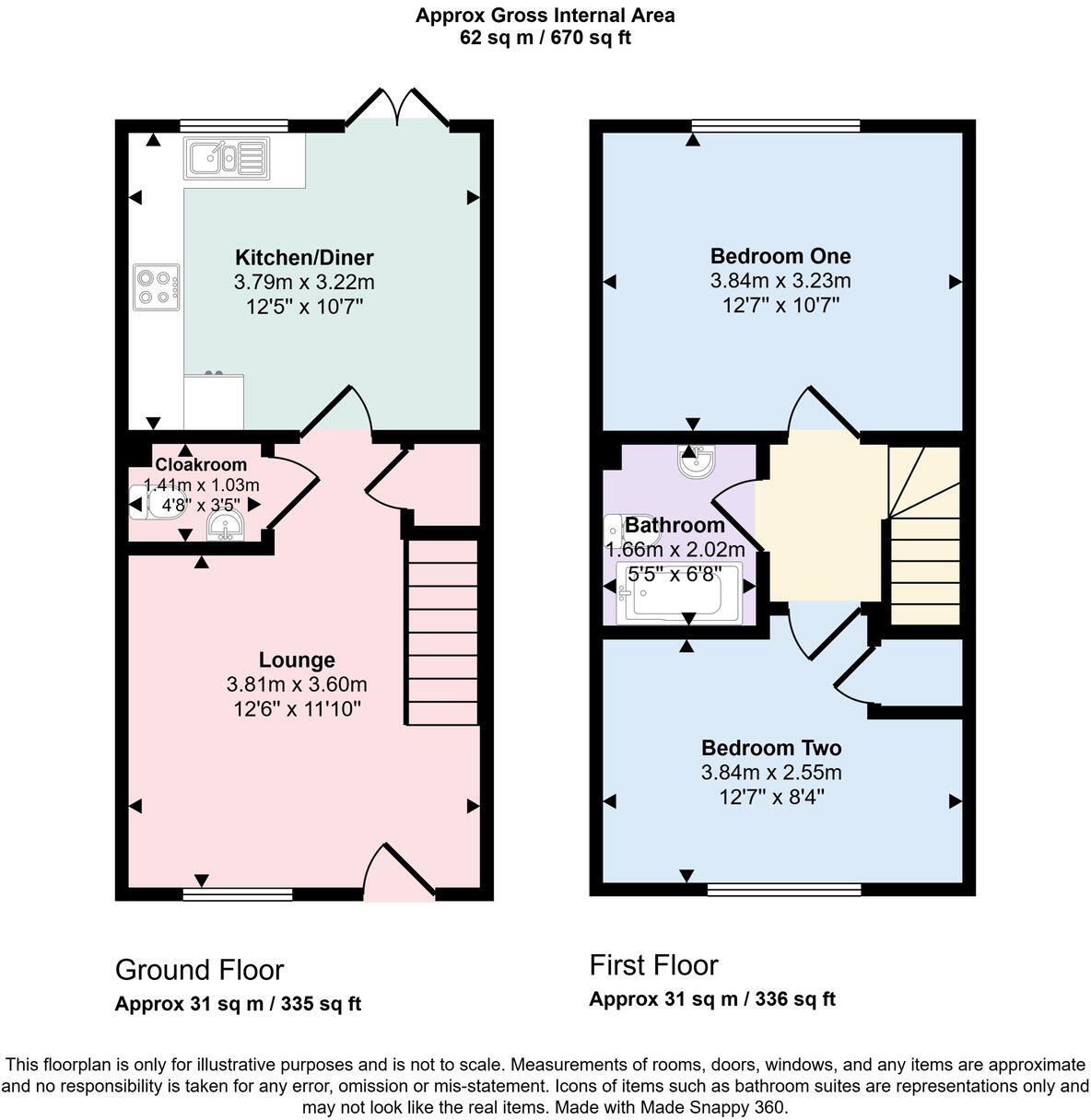 Llys Ffyddion, Dyserth, Denbighshire LL18 6BZ floorplan