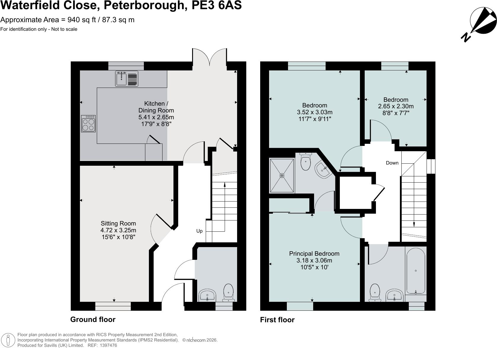 Waterfield Close, Peterborough, Cambridgeshire, PE3 floorplan