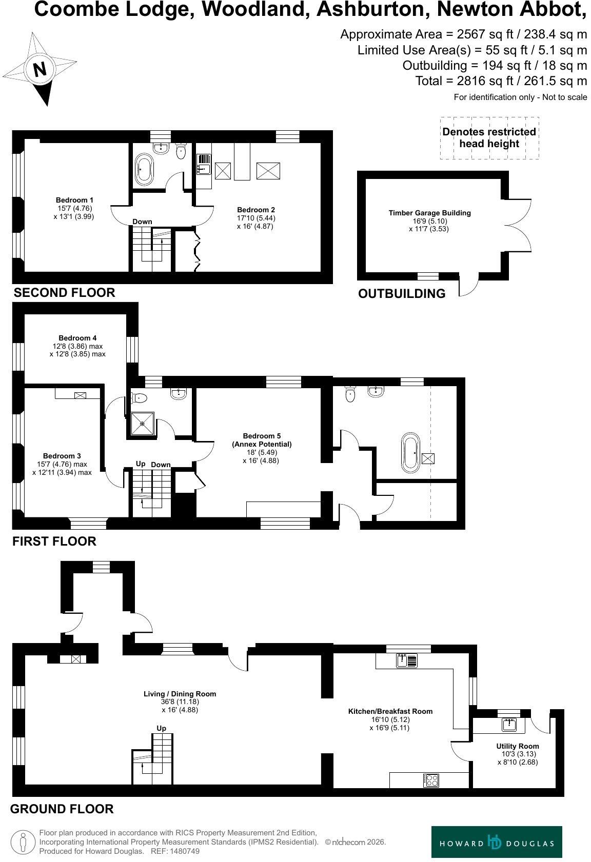 Woodland, Ashburton floorplan