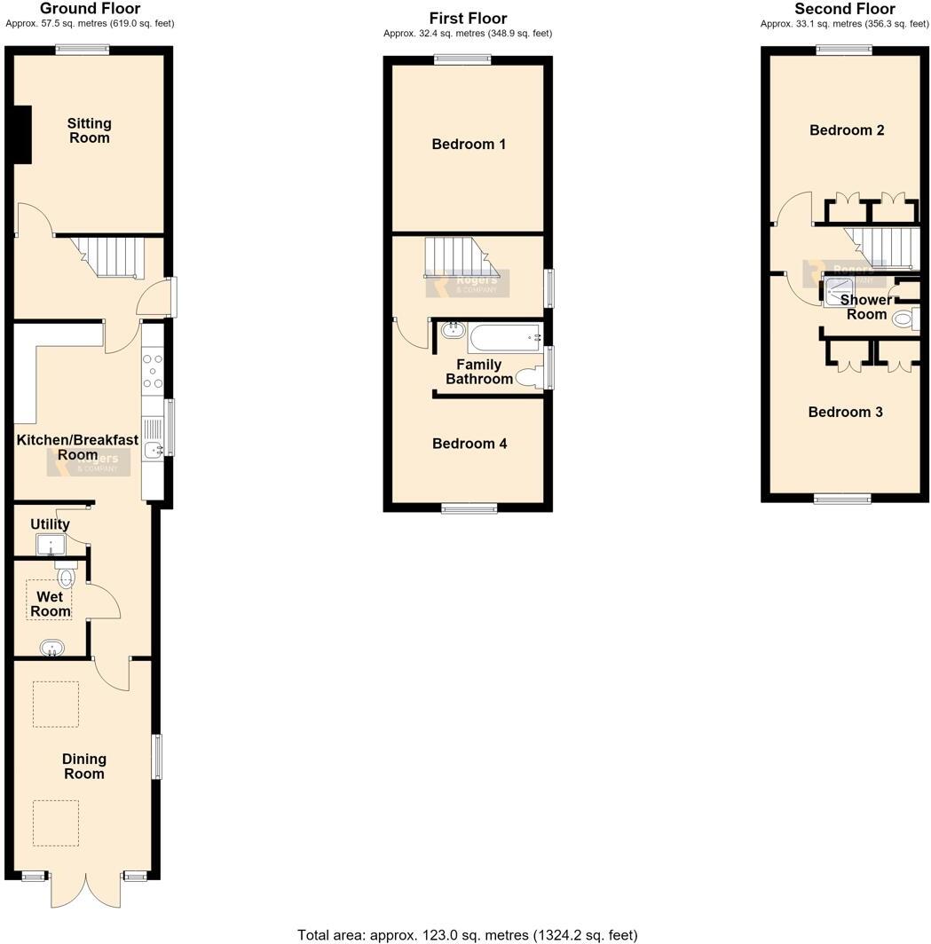 Locks Hill, Frome floorplan