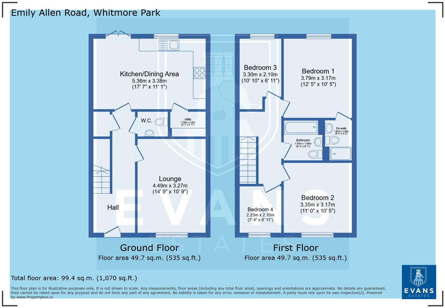 Emily Allen Road, Whitmore Park, Coventry floorplan