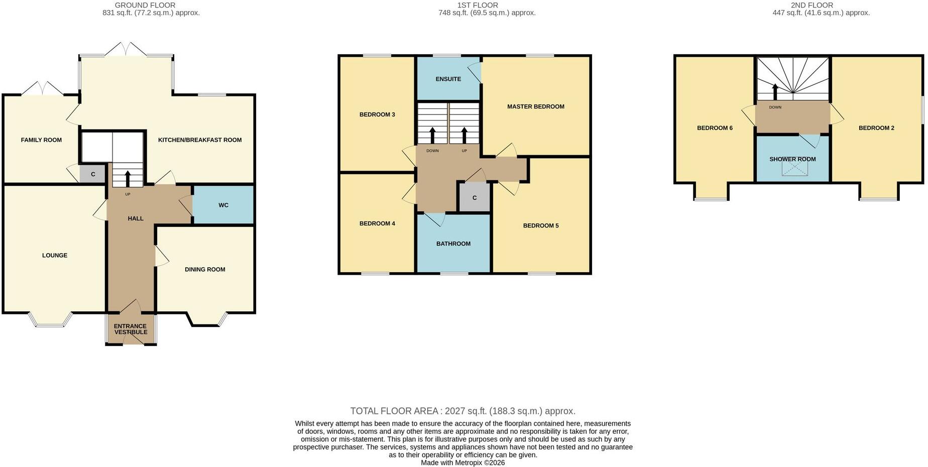 Apsley Way, Ingleby Barwick, TS17 floorplan