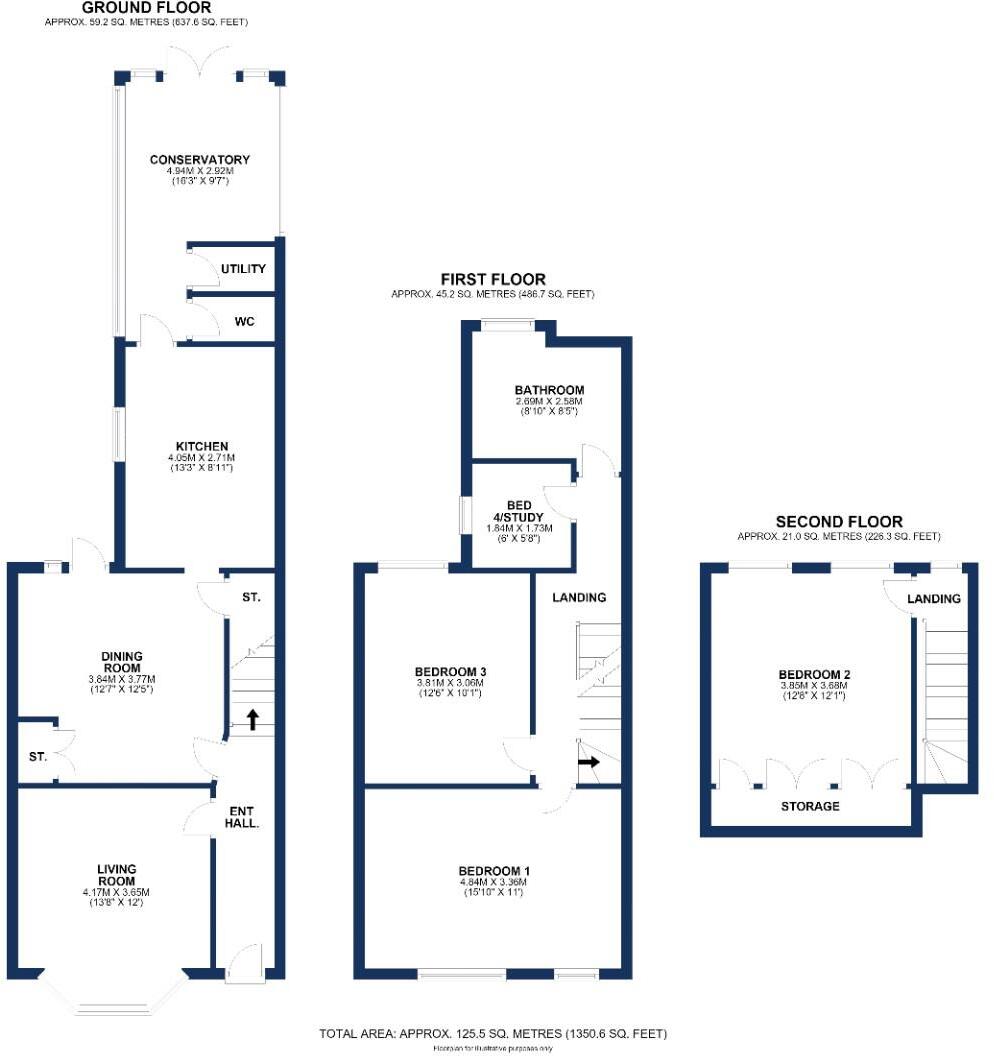 Heyes Lane, Timperley floorplan