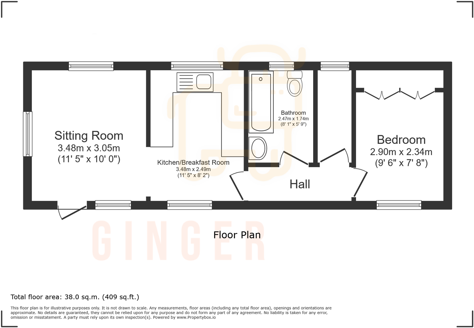 Briar Bank Park, Wilstead floorplan