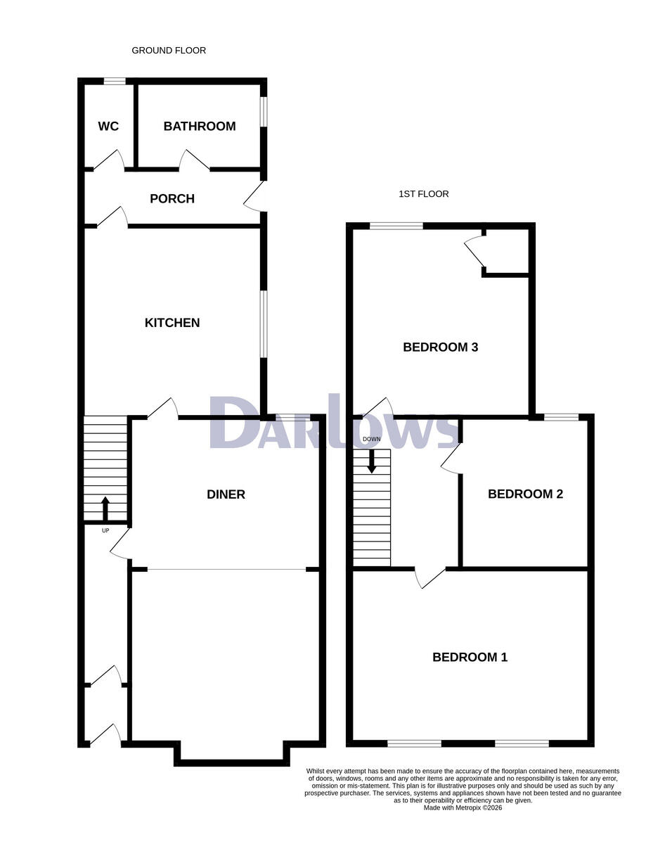 Brynithel, Abertillery floorplan