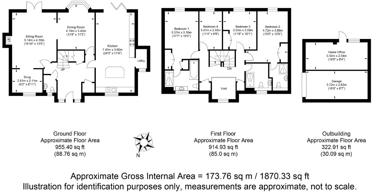 The Street, Bramber, West Sussex, BN44 3WE floorplan