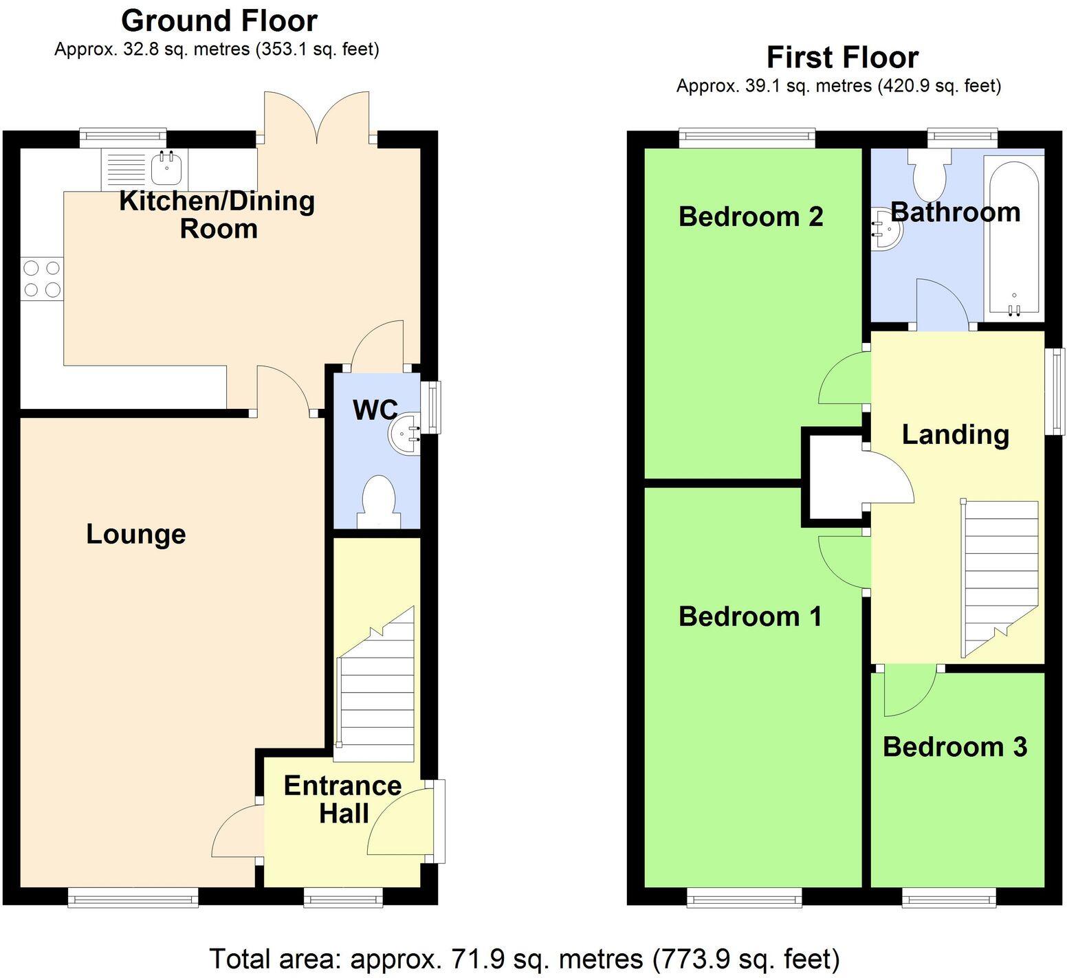 Belton Park Road, Skegness, PE25 floorplan