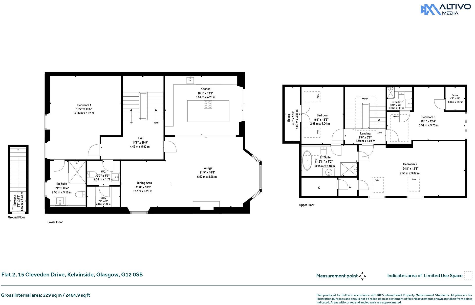 Cleveden Drive, Kelvinside, Glasgow floorplan