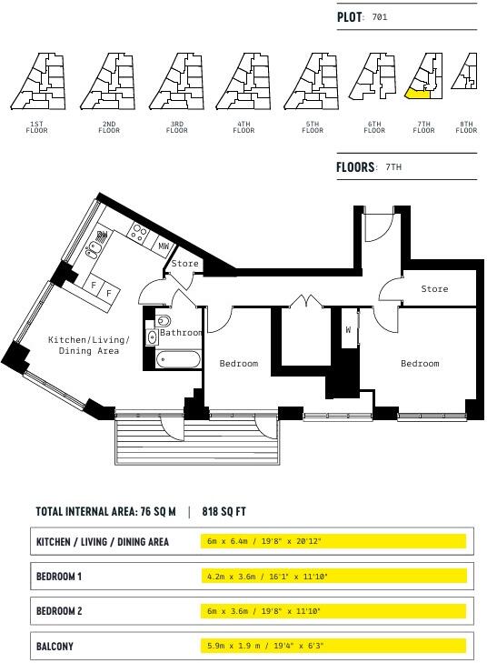 Witan Street, London, E2 floorplan