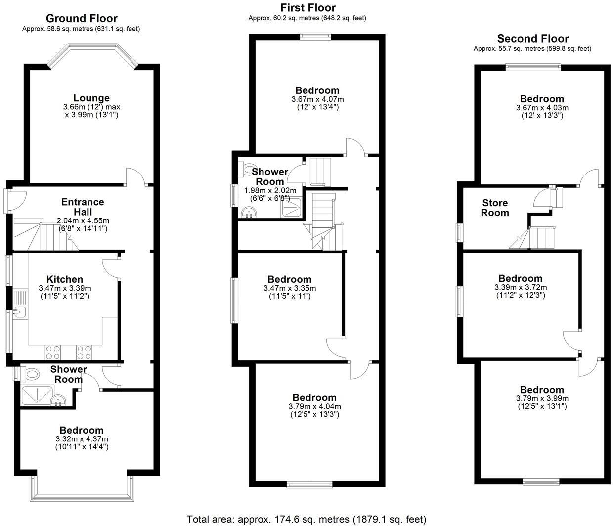 455 Crookesmoor Road, Crookesmoor floorplan