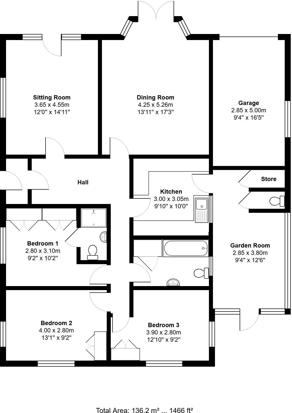 Station Road, Dersingham floorplan