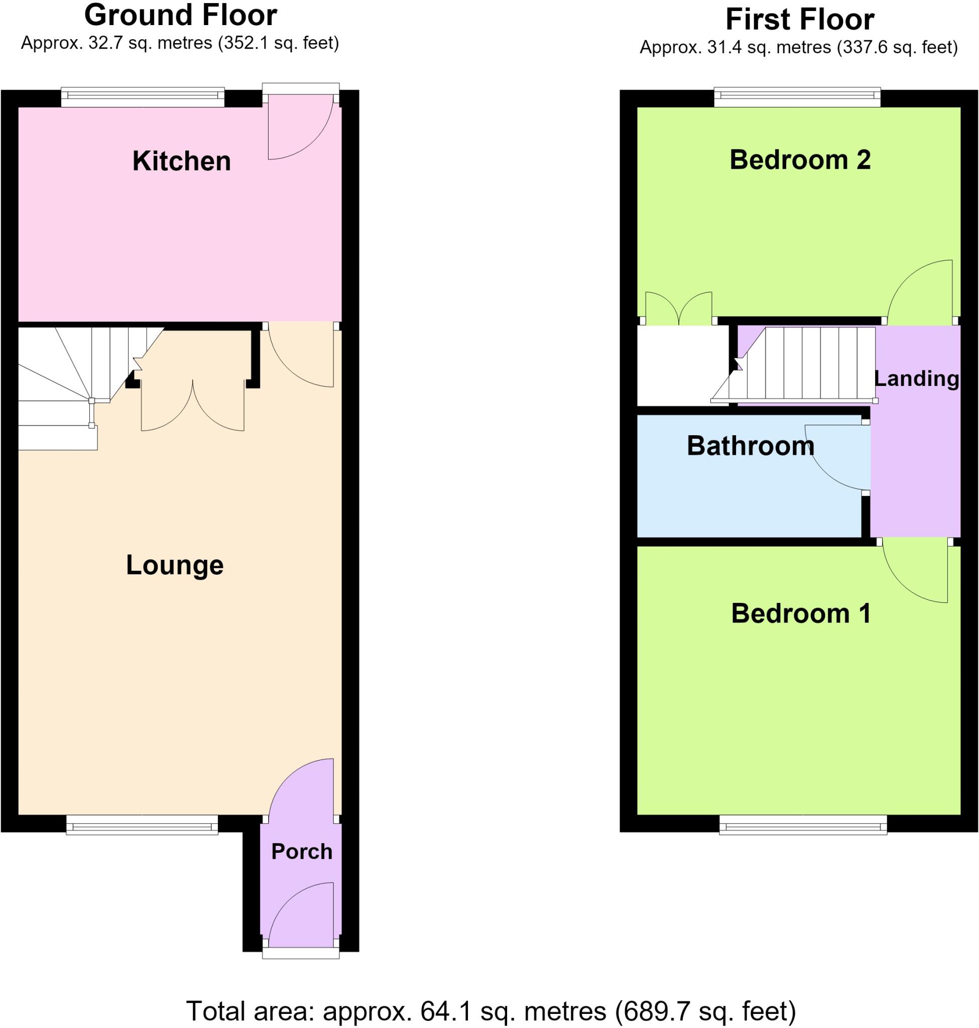 Manitoba Way, Worthing floorplan