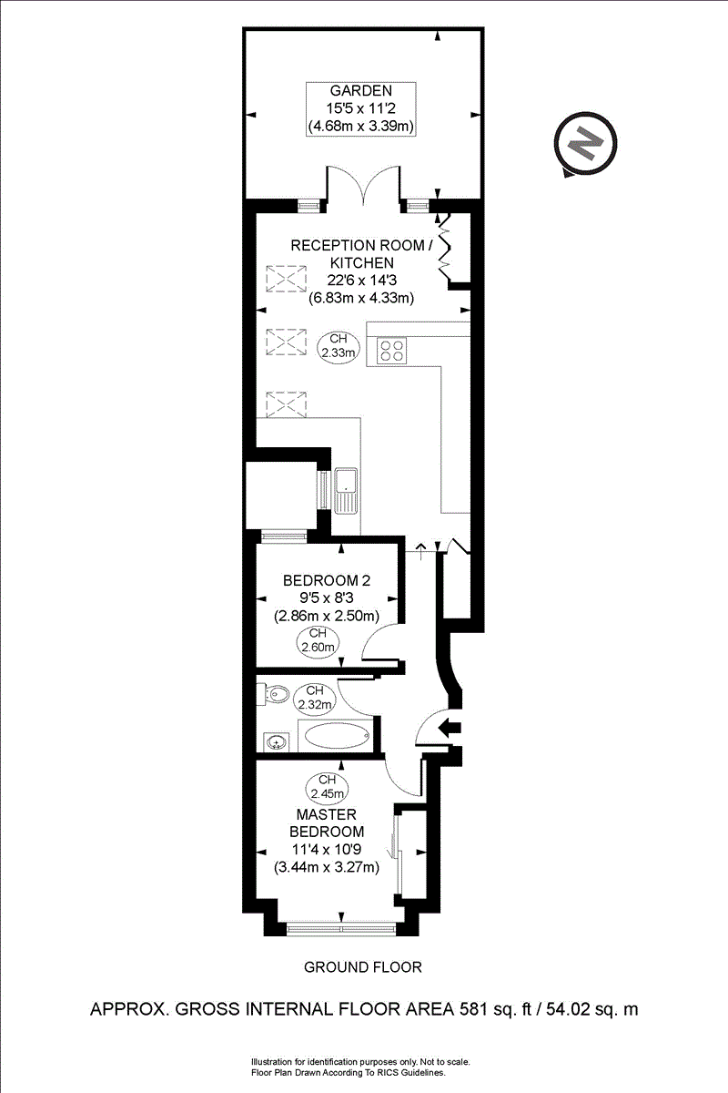Biscay Road, Hammersmith, W6 floorplan