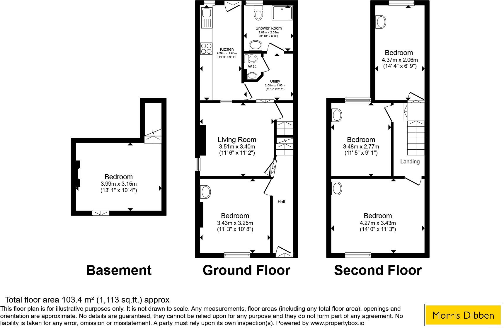 Osborne Road North, Southampton, Portswood, Hampshire, SO17 floorplan