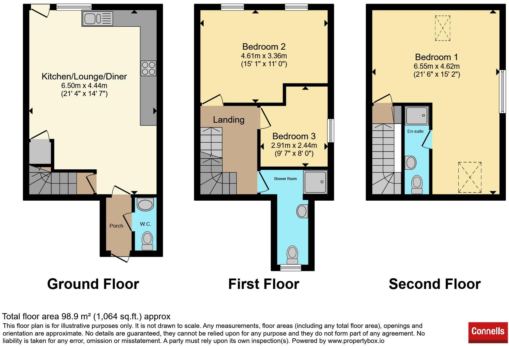 Commercial Road, Bedford floorplan
