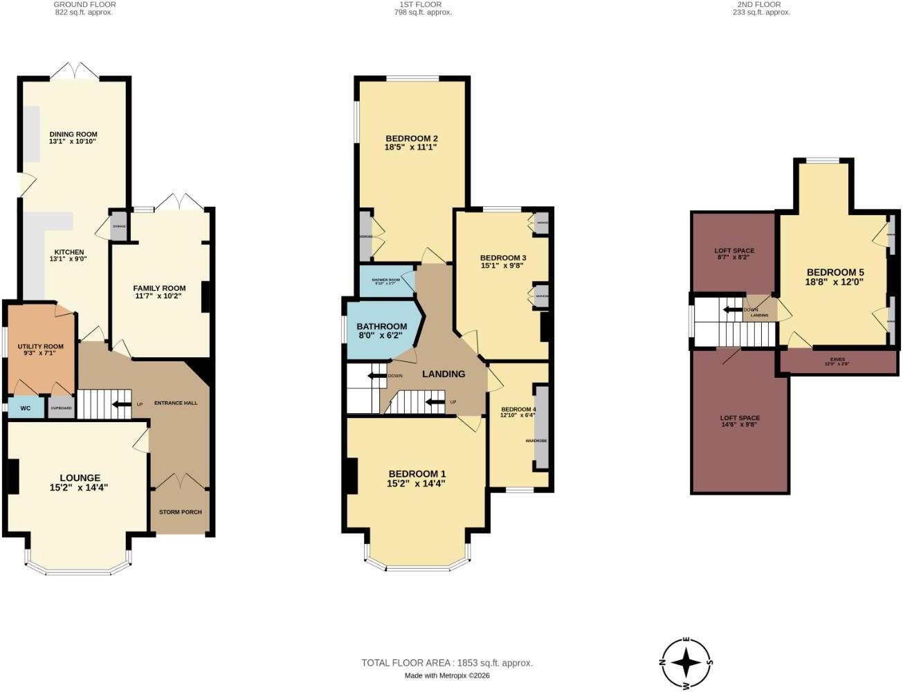 Dawlish Drive, Leigh-On-Sea floorplan