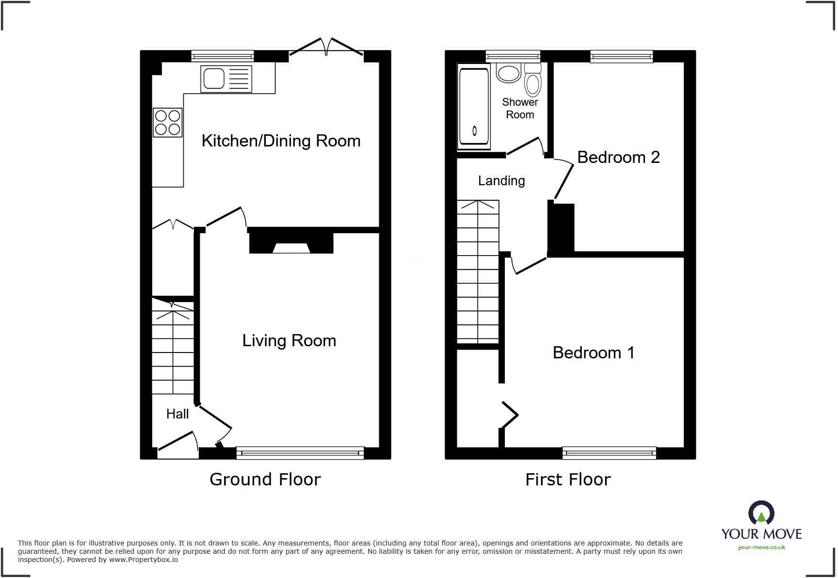 Greenlands Avenue, Whitehaven, Cumbria, CA28 floorplan