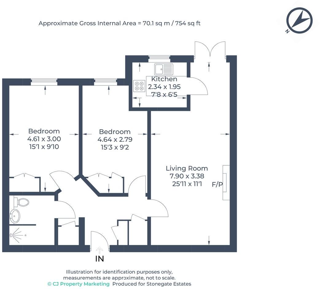Queen street, Hitchin, SG4 floorplan