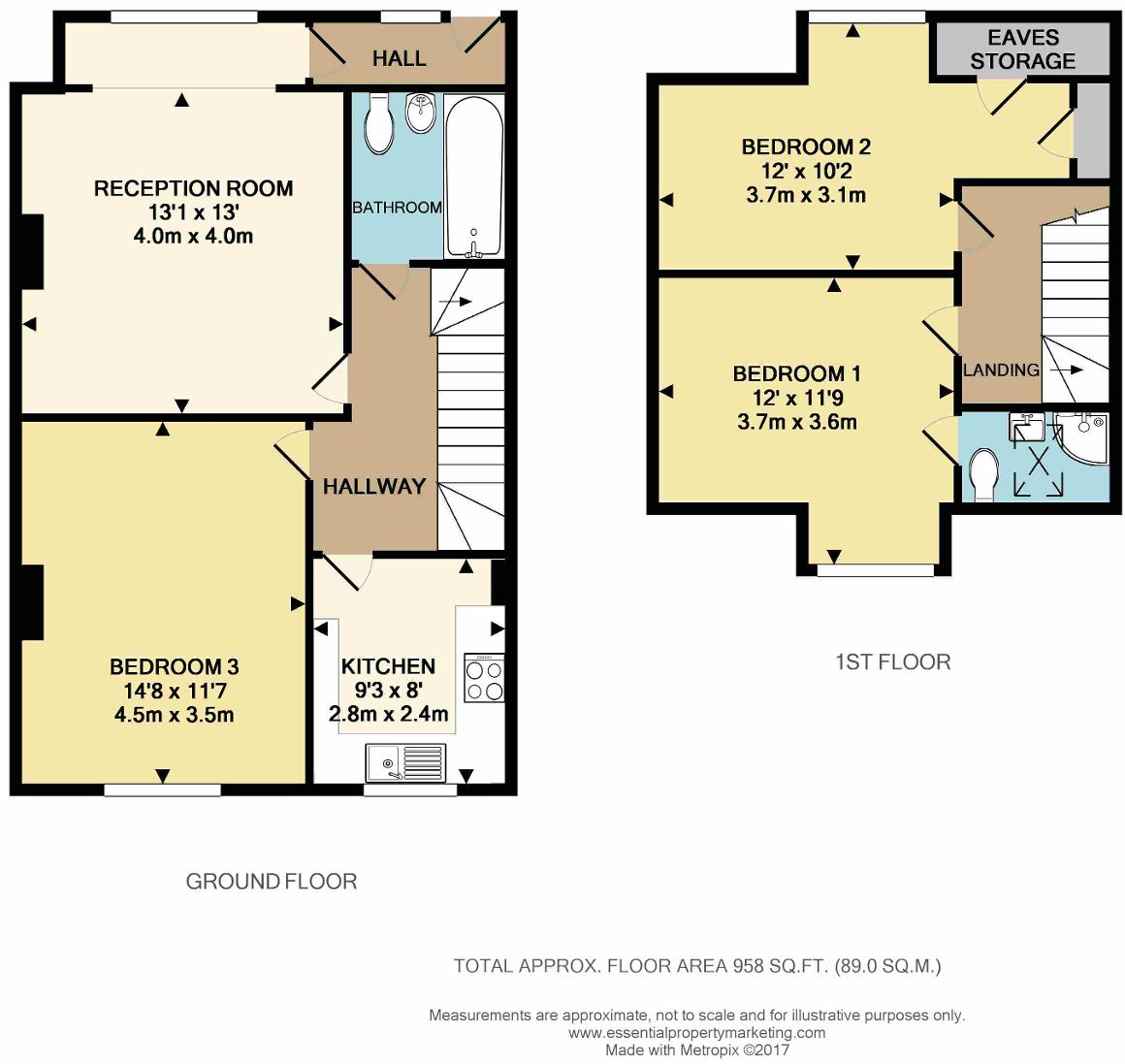 Limpsfield Road, Sanderstead, Surrey, CR2 9BX floorplan